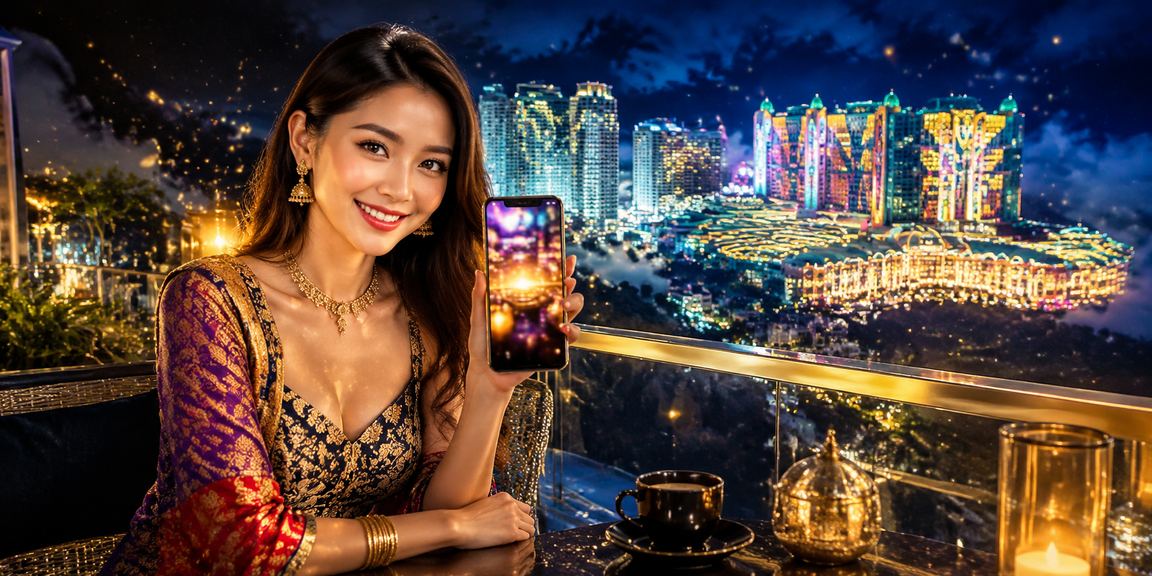 Suasana kasino mudah alih Genting Highlands gaya Melayu